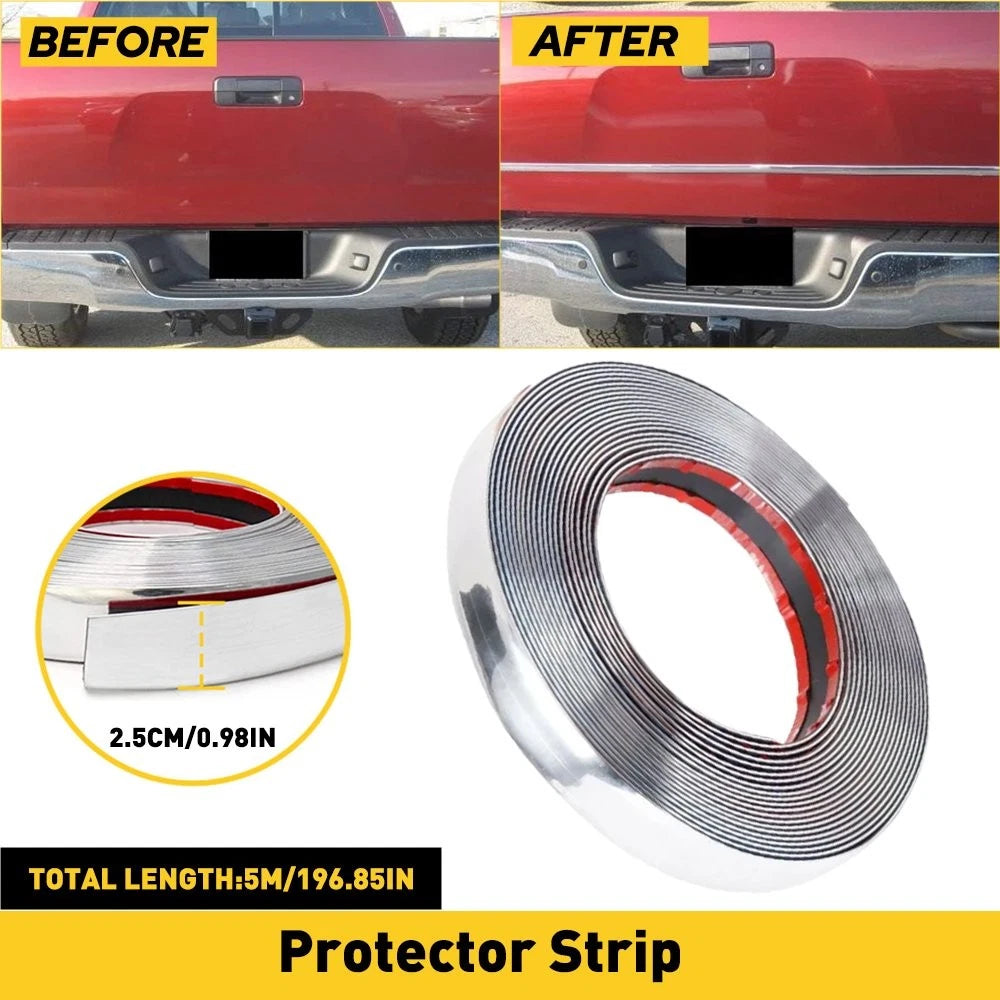 1 Inch x 16 FT Universal Chrome Moulding Trim for Car (Universal)