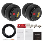 2X Air Springs 2600lbs + Air Fitting Line for GMC Silverado 1500 (2007–2023)