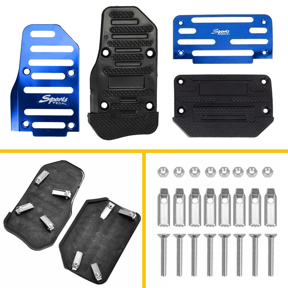 Non Slip Automatic Brake Gas Foot Pedal Pad Cover for Universal Fit