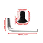 Screws for Grass Trimmers with Installation Wrench Tool Accessory
