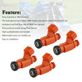Set of 4 Fuel Injectors 15710-17G00 for Suzuki GSX-R600/750, Vstrom 650, SV650 (2003–2007)