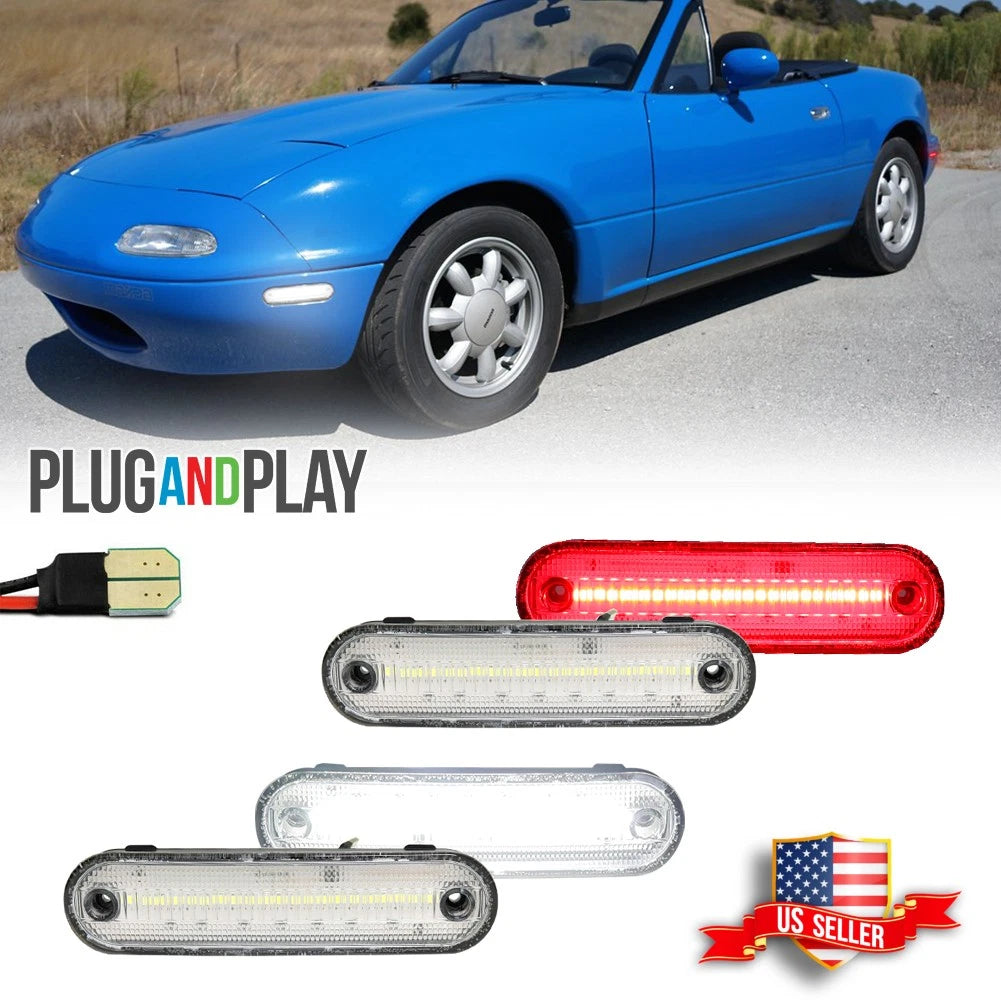 LED Side Marker Lights for Mazda MX-5 Miata (1990–2005)