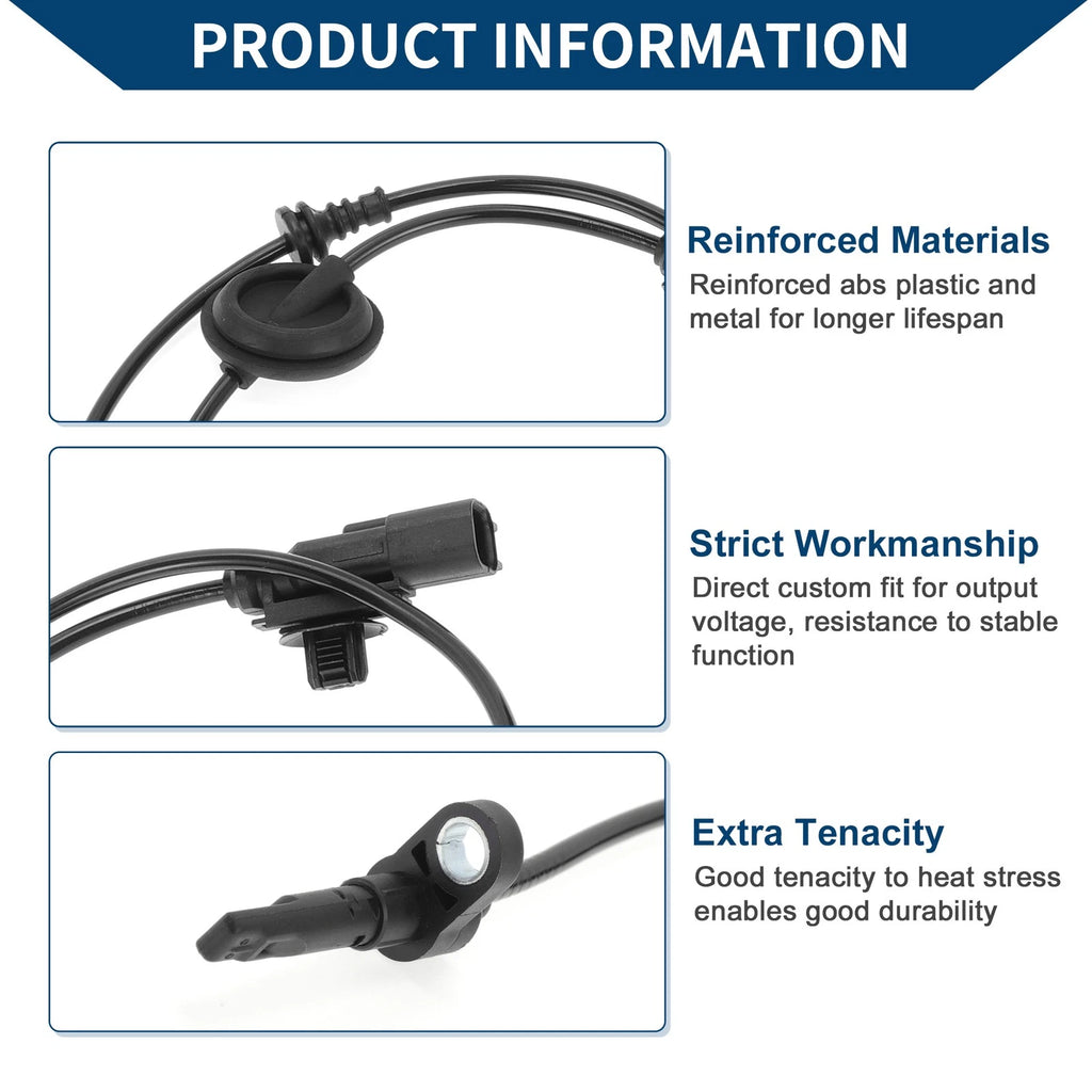 ABS Wheel Speed Sensor No. 90766356 for Chevrolet Cruze (2011–2016) Front Right