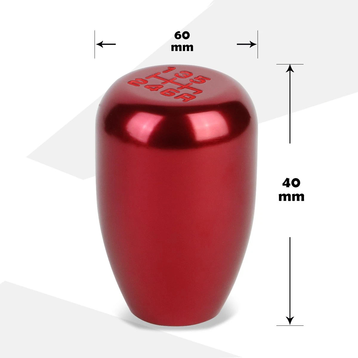 6-Speed Manual Transmission Short Throw Shift Knob for Universal Models