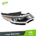 Halogen Chrome Clear Headlight for Kia Optima (2016–2018) RH