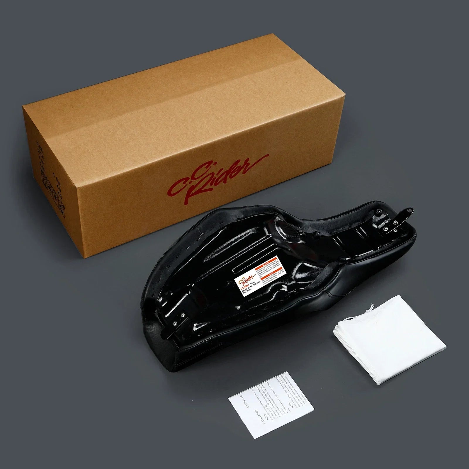 Driver Passenger Seat for Harley Dyna Low Rider FXDL Wide Glide (2006-2017)