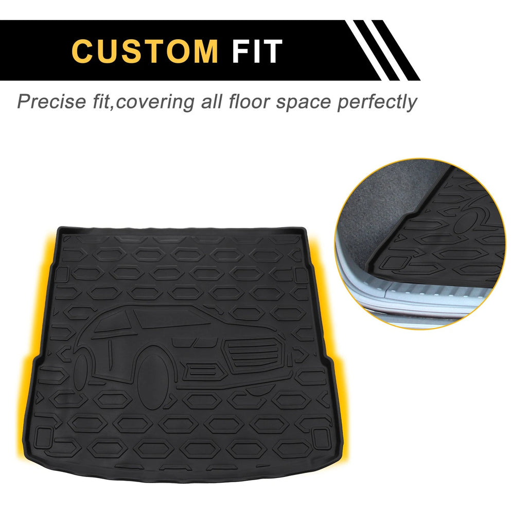 Rear Trunk Mat for Audi Q5 (2018–2024) TPE Cargo Liner
