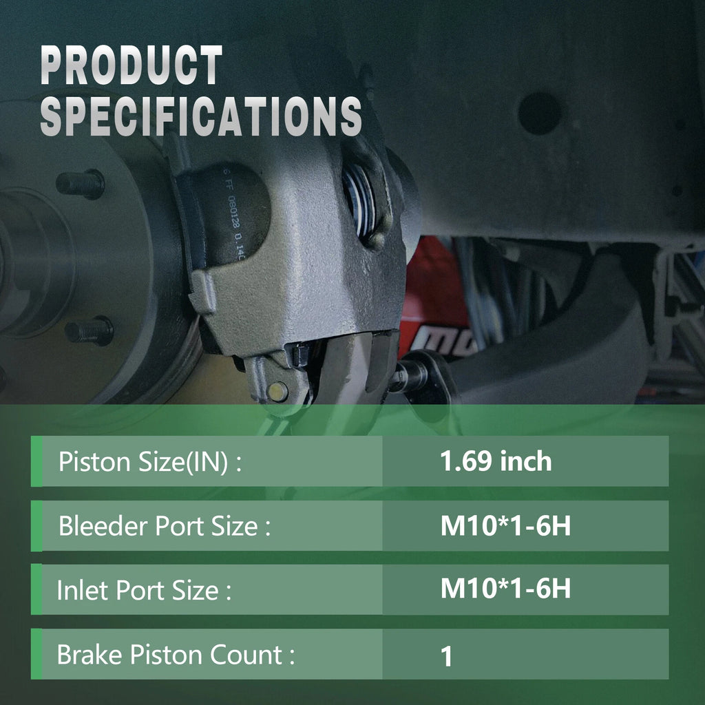 Rear Brake Calipers for Dodge Journey (2009–2012)
