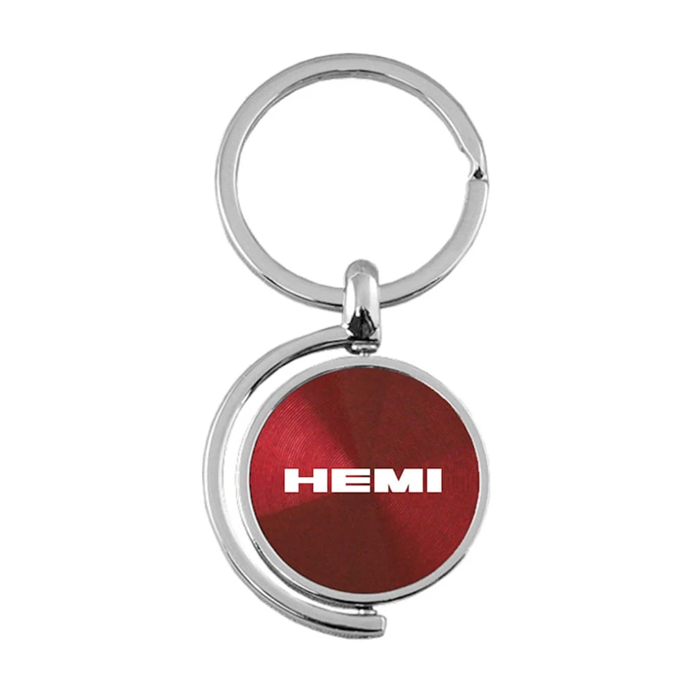 Burgundy Spinner Keychain - Officially Licensed for Hemi Vehicles