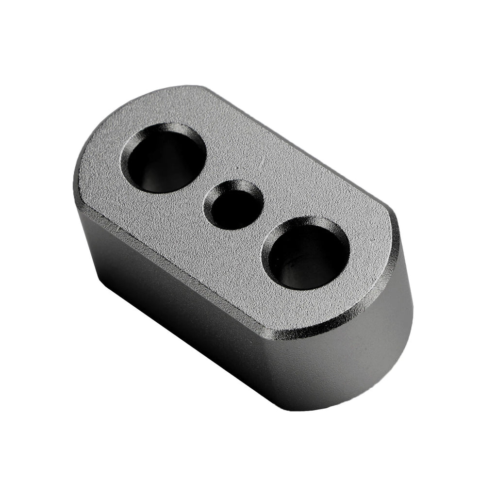 20mm Black Risers for Tiger 1200 & Explorer XR XRx XRt XCx XCa (2010–2020)