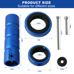 Boat Flag Pole Bracket Kit for Rail Mount (No Drilling)