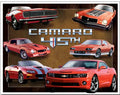 Chevrolet Camaro Vintage Replica Tin Metal Sign GM Bowtie SS 429 1782
