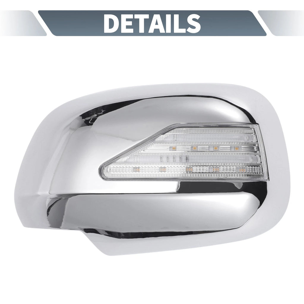 Pair Rearview Mirror Cover Overlay Chrome for Lexus RX330 RX300 (2003)
