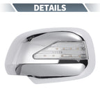 Pair Rearview Mirror Cover Overlay Chrome for Lexus RX330 RX300 (2003)