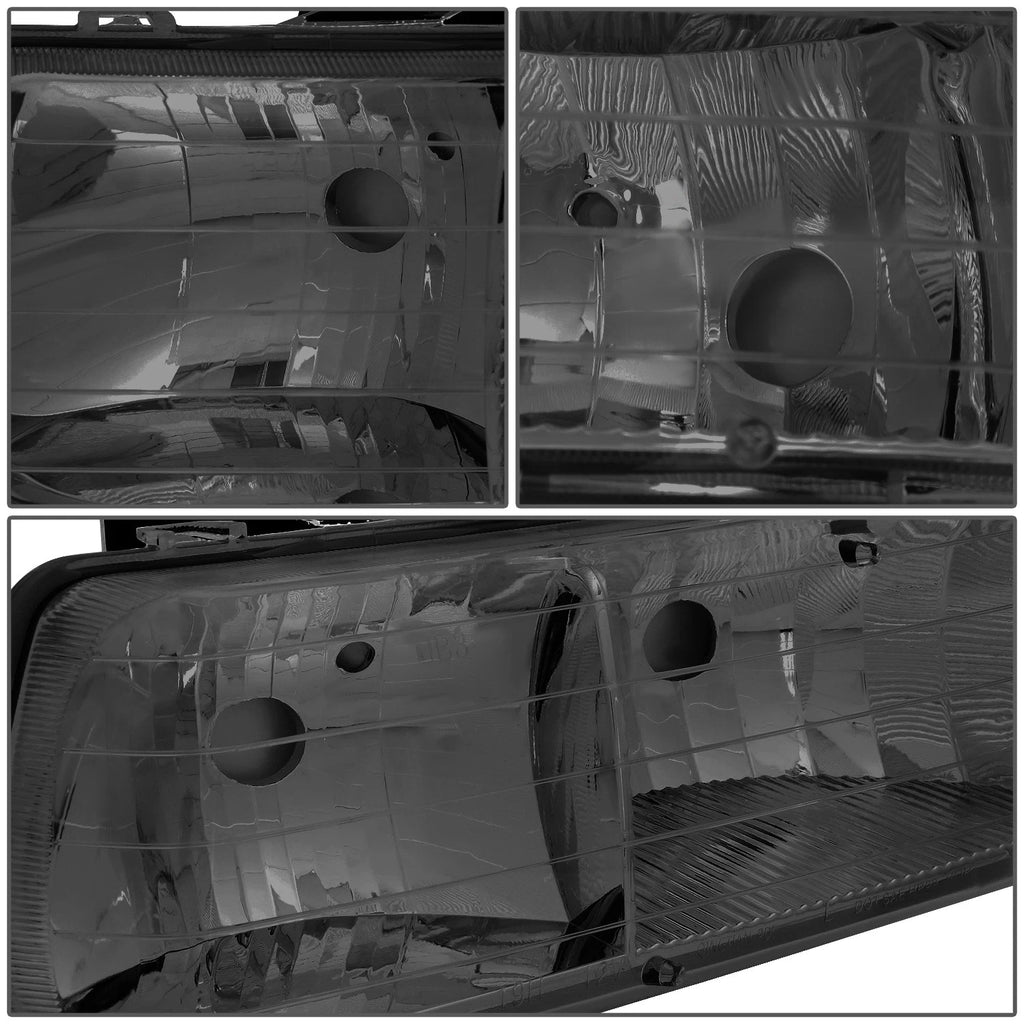 Smoked Corner Headlight Bumper Lamps for Chevy Silverado (1999–2002)
