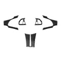 5 Pcs Carbon Fiber Steering Wheel Trim for BMW Z4 E85 (2003–2008)
