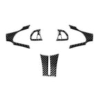 5 Pcs Carbon Fiber Steering Wheel Trim for BMW Z4 E85 (2003–2008)