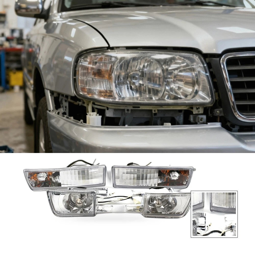 Front Bumper Light Turn Signal Fog Light for VW Jetta MK3 Golf 3 (1993–1999)