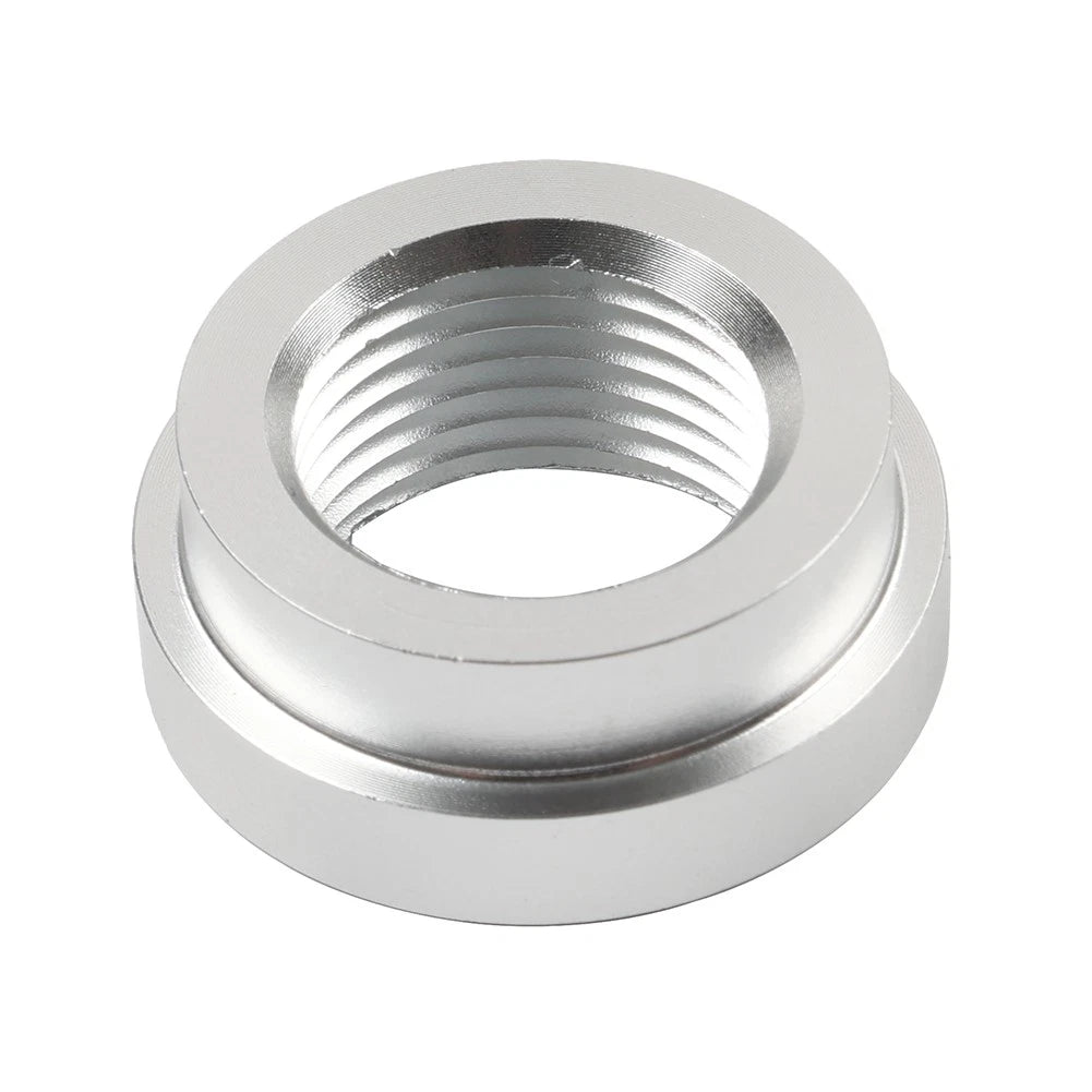 3/8" NPT Aluminum Weld On Flange Fuel Fitting Bung for Universal Applications