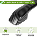 Exterior Door Handle Cover Trim for Toyota Tacoma (2024–2025) Carbon Fiber Black