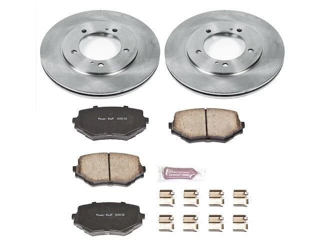 Front Brake Pad and Rotor Kit for Suzuki XL7 (2002–2004) JT278WF