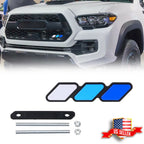 3-Color Front Grille Emblem Badge for Toyota Tundra 4Runner Tacoma (2014–2023)
