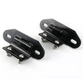 Billet Aluminum Rear Hatch Hinges Black Pair for Camaro/Firebird (1982–1992)