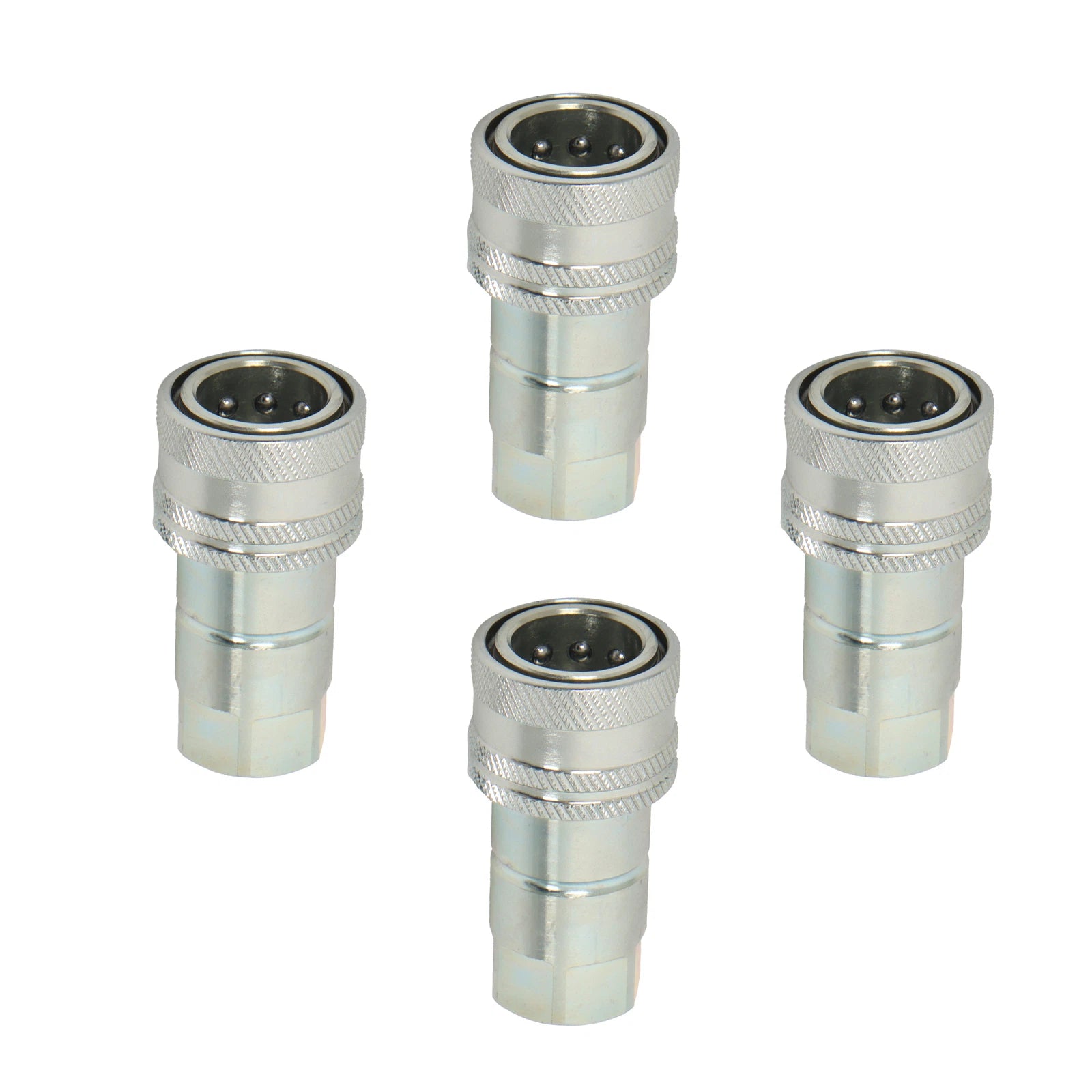 Set of 4 Hydraulic Quick Couplers for John Deere 1023 1025