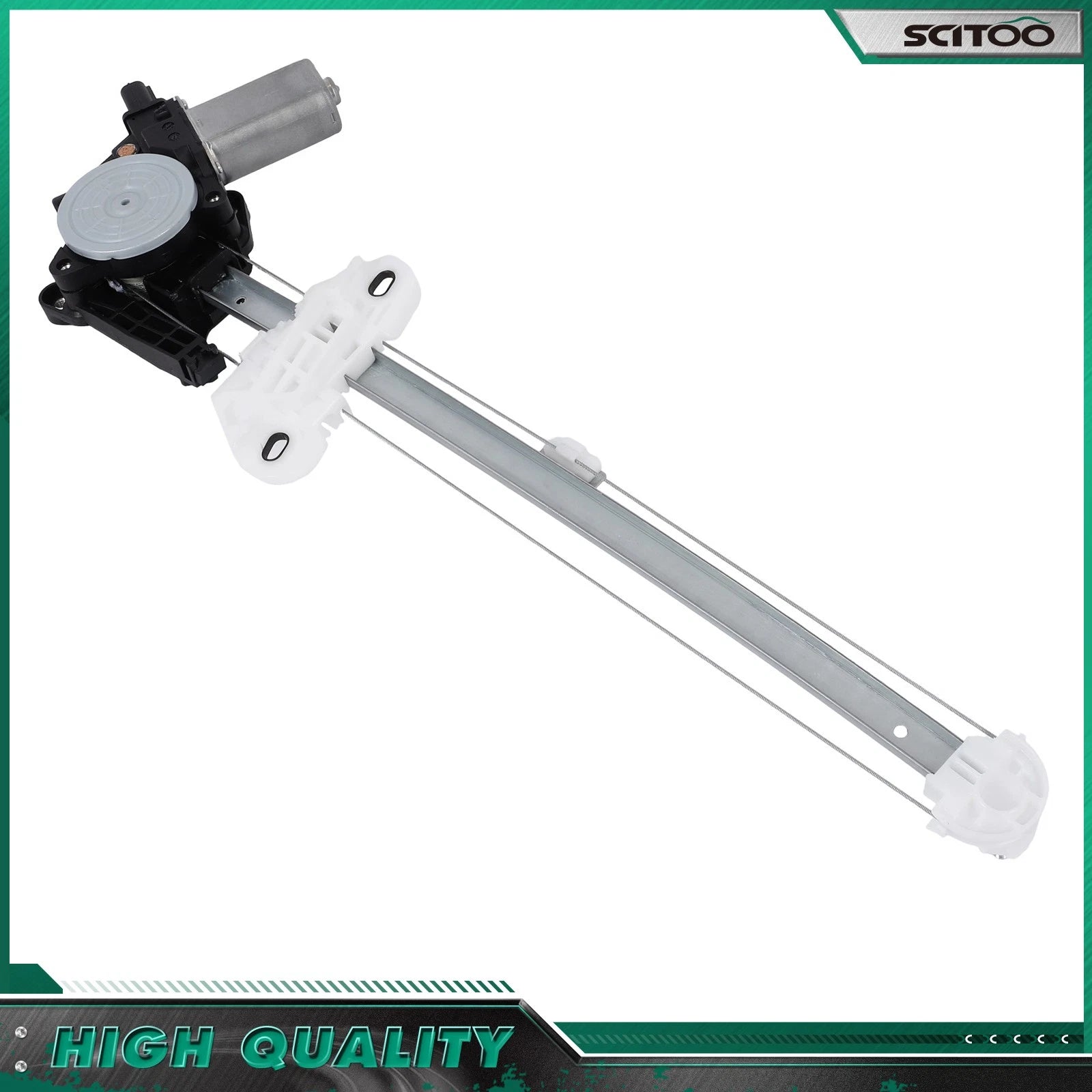 Rear Left Power Window Regulator w/ Motor for Honda CR-V (2012–2016)