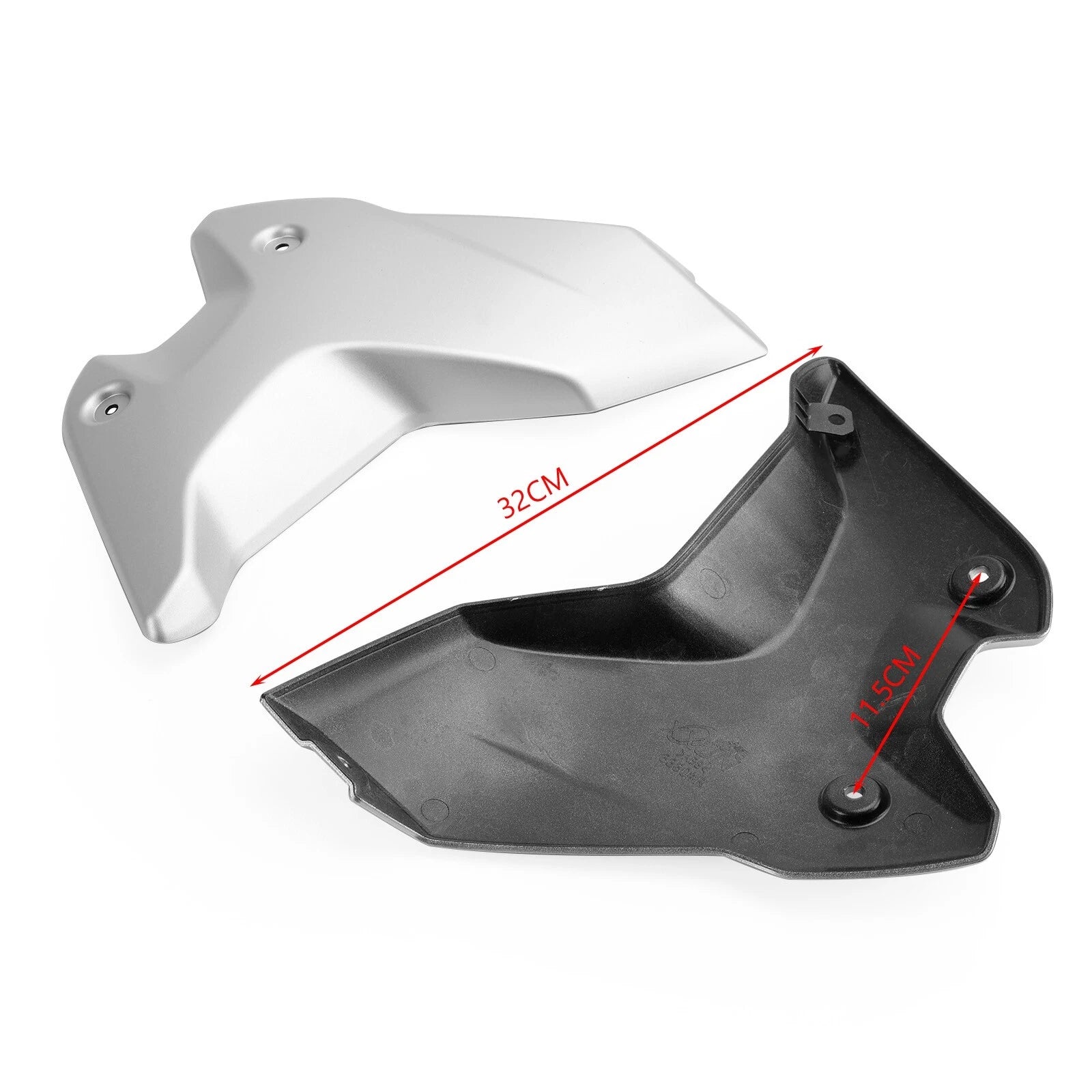 Side Frame Fairing Cowl Guards Radiator Cover for BMW R1250GS (2018–2023) Silver