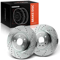 Front Side Drilled Brake Rotors for Ford Explorer (2011–2019)