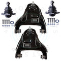 Set of 2 Front Upper Control Arms with Ball Joints for GMC Sonoma Chevy S10 (1997–2004)