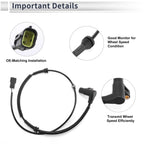 ABS Wheel Speed Sensor for KIA RIO (2001–2002) No. 0K31L4373XE/0K31L4373XD