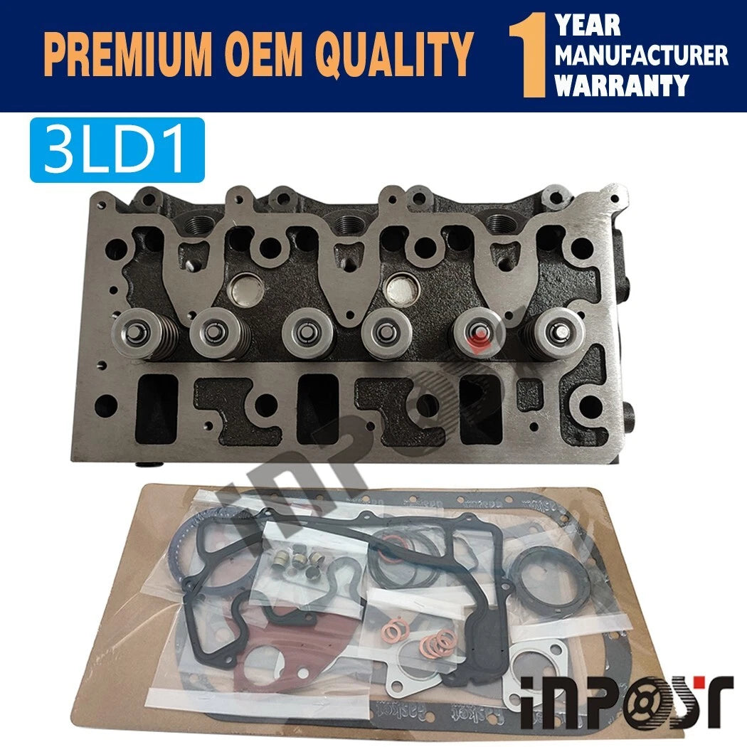 Complete Cylinder Head Assy for Isuzu 3LD1 Daewoo DH35 (Excavator)