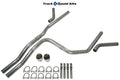 2.5" Dual Exhaust Kit for Chevy Tahoe (2000–2006)