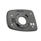Heated Left Side White Mirror Glass for Hyundai I10 (2007–2010)