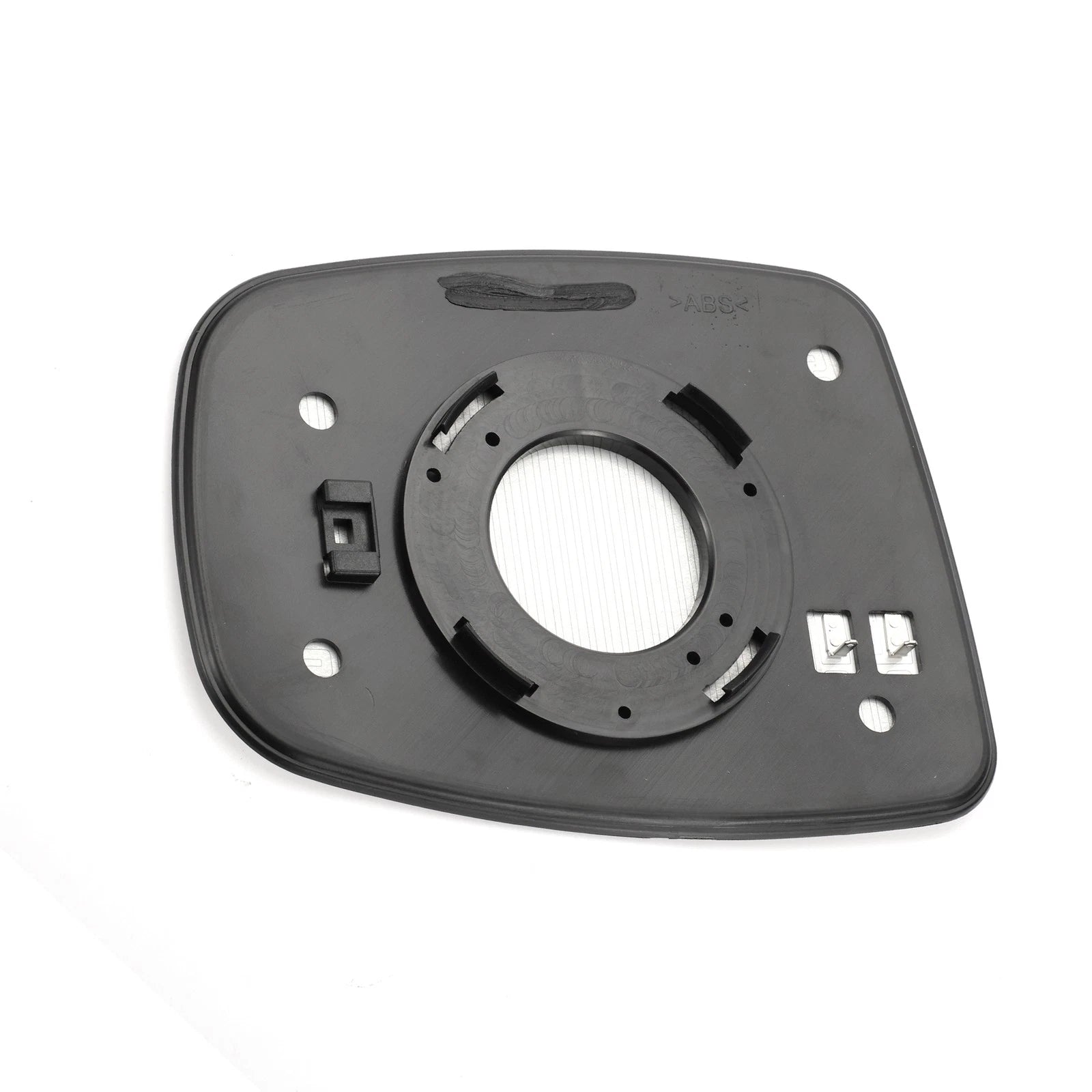 Heated Left Side White Mirror Glass for Hyundai I10 (2007–2010)