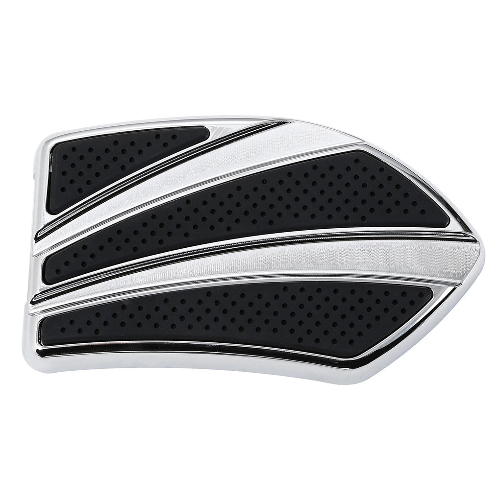 Chrome Large Brake Pedal Pad for Harley Touring Street Electra Glide (1980–2023)