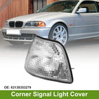 1Pc Left Corner Signal Light Cover for BMW 3 Series (No. 63138353279)