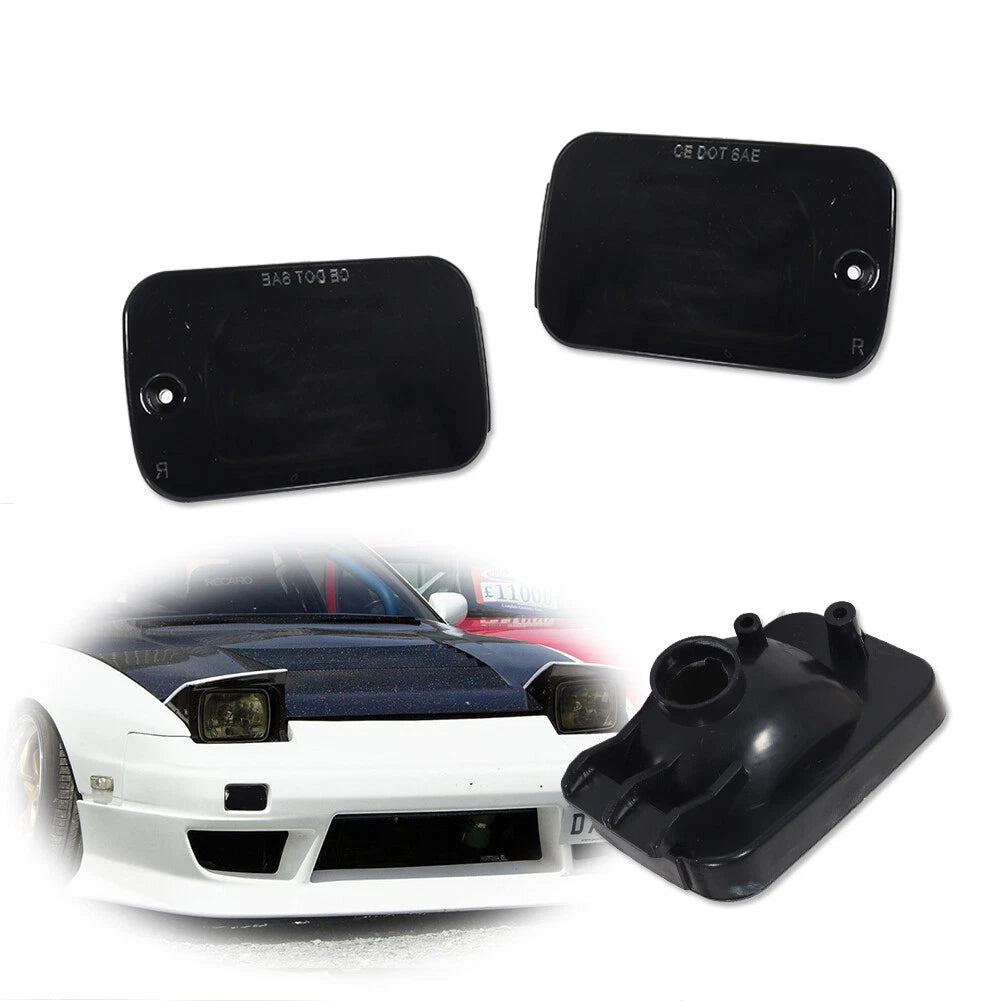 Smoke Front Position Parking Lights for Nissan S13 Silvia 180SX 240X