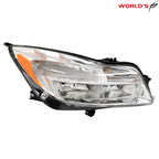 Headlight for Buick Regal (2011–2013) Halogen Chrome Housing Right Side