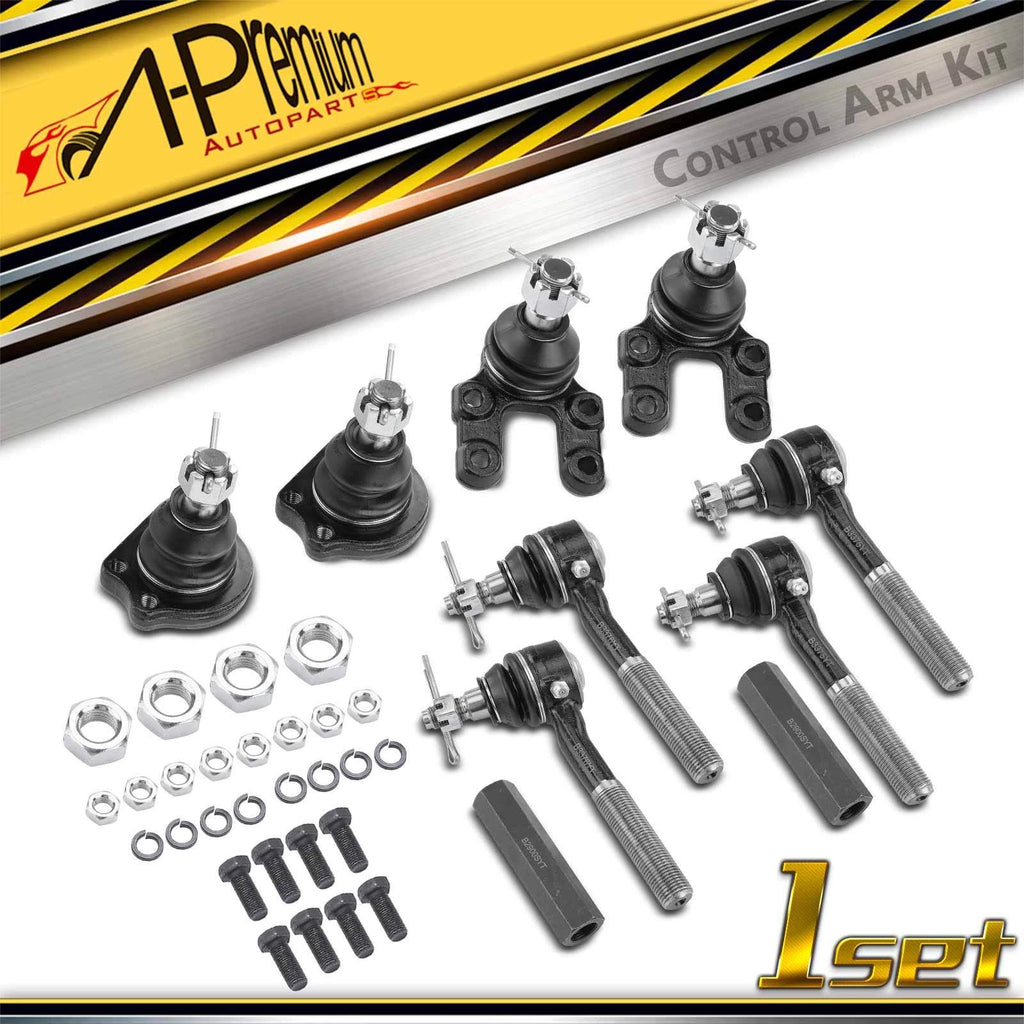 10x Front Ball Joint Tie Rod End for Nissan D21 (1994)