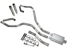 Dual Exhaust System for Nissan Titan (2004–2006) 2.5 Inch Rolled Edge Tip