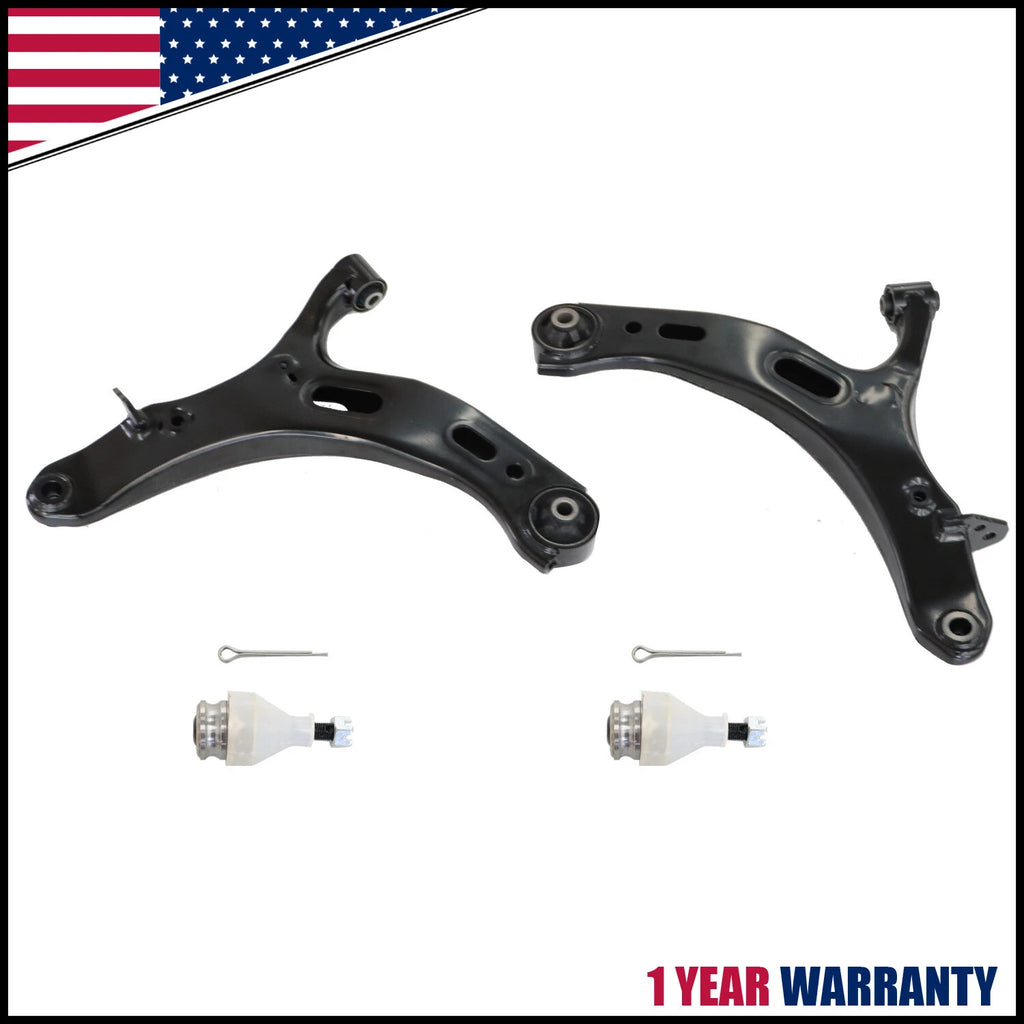 2X Front Lower Control Arms with Ball Joints for Subaru Outback Legacy (2010–2014)