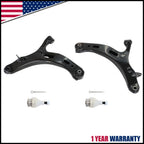 2X Front Lower Control Arms with Ball Joints for Subaru Outback Legacy (2010–2014)