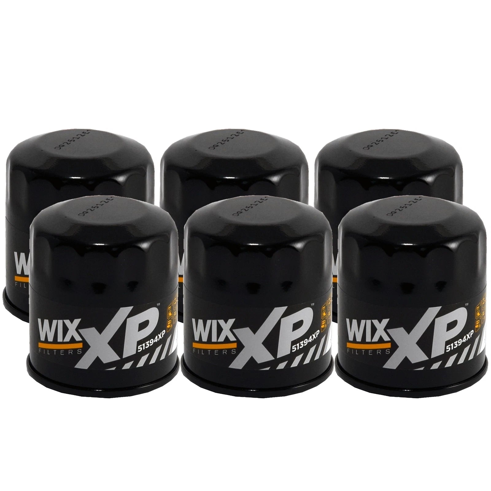 Set of 6 Engine Oil Filters for Chevy, Infiniti, Nissan, Toyota (StdAsp)