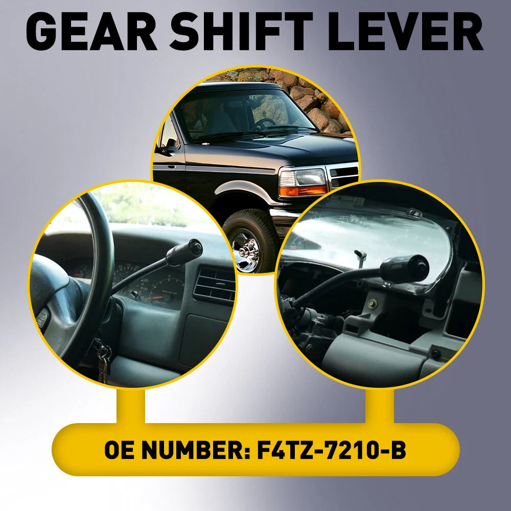 Auto Trans Shift Lever & Overdrive Switch for Ford F-150 F-250 F-350 (1992–1996)