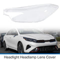 1 Pcs Headlight Lens Cover for Kia Forte (2013–2015) PC Clear