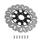 Floating Front Brake Rotor for Harley-Davidson Touring & Softail (2008-2019) Black