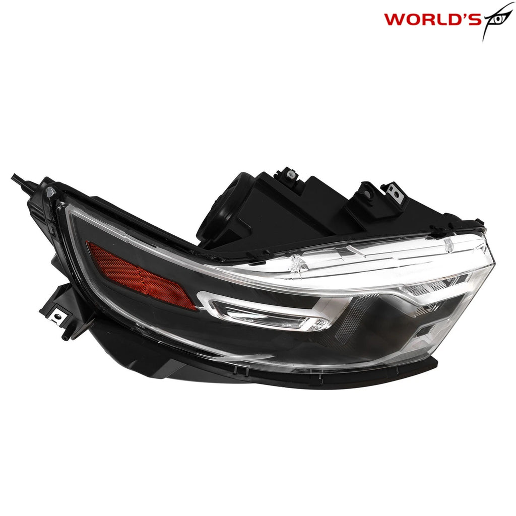 Halogen Projector Headlight with Gray Trim for Ford Taurus (2014–2016)
